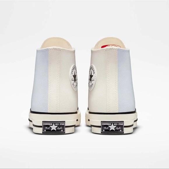 Converse High Top Chuck Taylor 70 Nautical Tri-Blocked Ghosted Vintage White - Picture 2 of 14